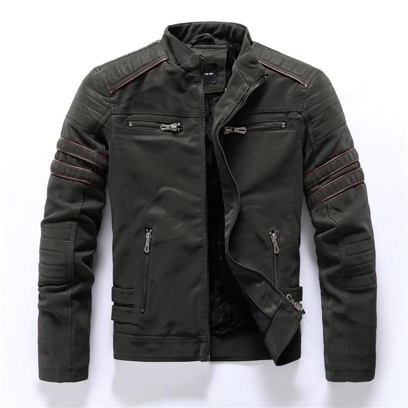 Veste De Moto À Col Montant De Haute Qualité
