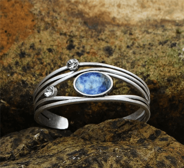 Vieux Bracelet En Pierre Naturelle